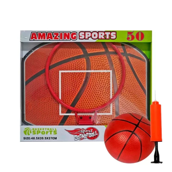 CANCHA DE BALONCESTO DE PARED LUJO