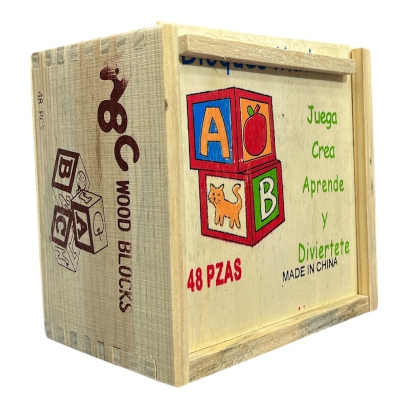 BLOQUES DE MADERA DIDACTICOS ABC