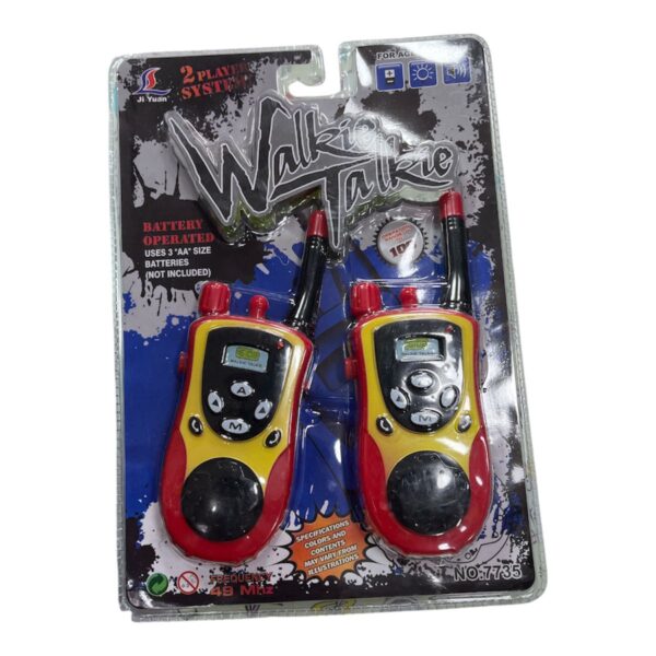 WALKIE-TALKIES DE JUEGO