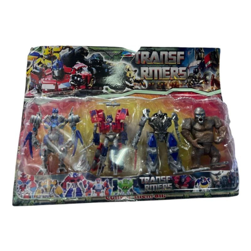 SET X  4  TRANSFORMER BLISTER