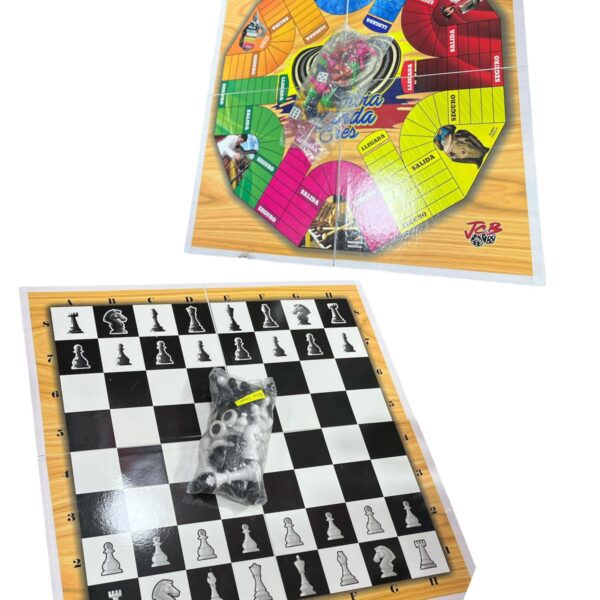 PARQUES Y AJEDREZ MADERA MAGNETICO