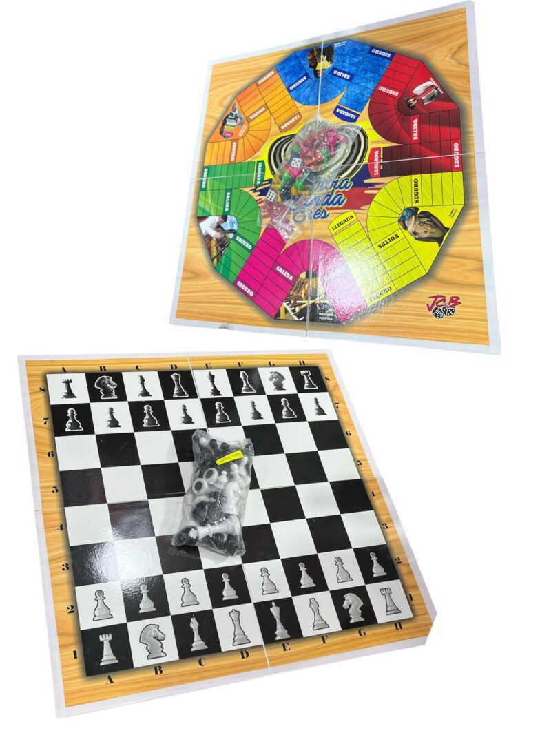 PARQUES Y AJEDREZ MADERA MAGNETICO