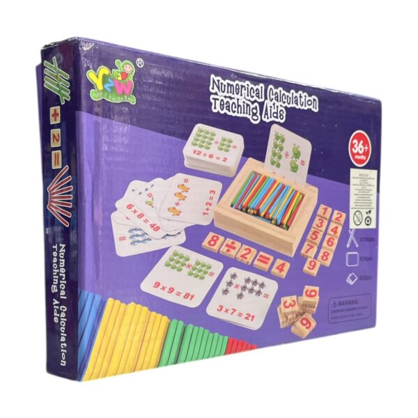 JUEGO EDUCATIVO MONTESSORI NUMERICO