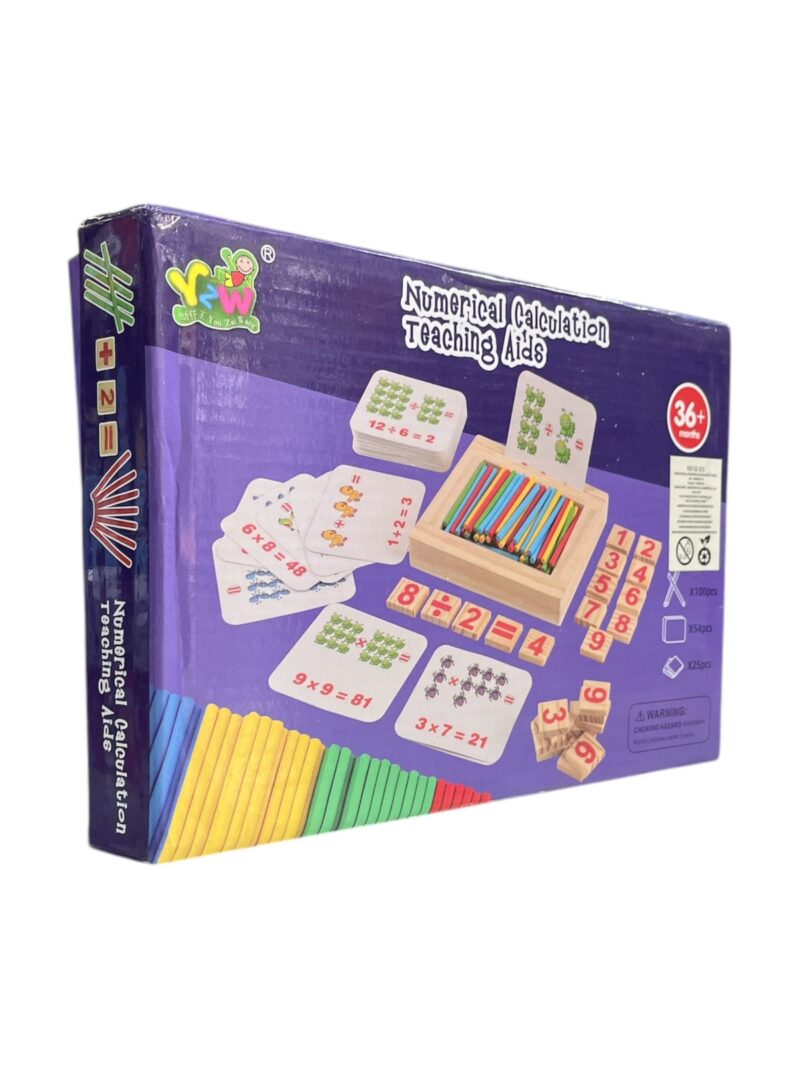 JUEGO EDUCATIVO MONTESSORI NUMERICO