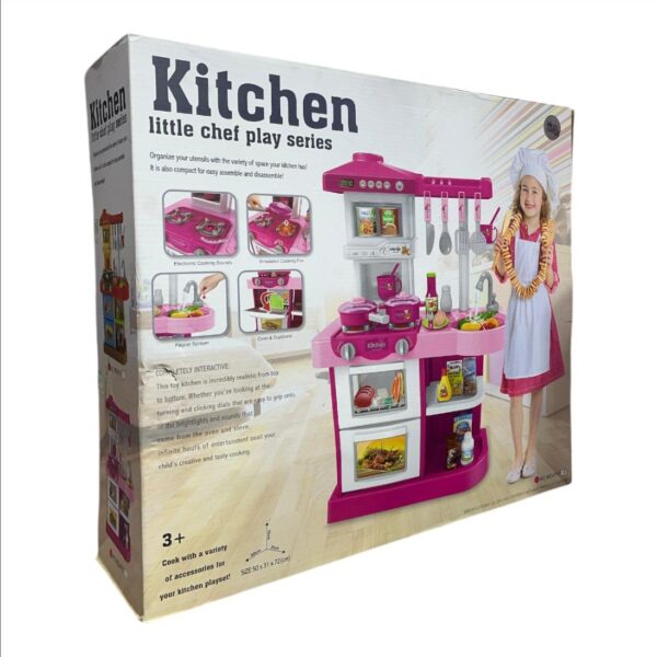 COCINA INFANTIL CON ACCESORIOS REALISTAS