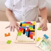 ROMPECABEZAS TANGRAM ECOMADERA MONTESSORI - Imagen 2