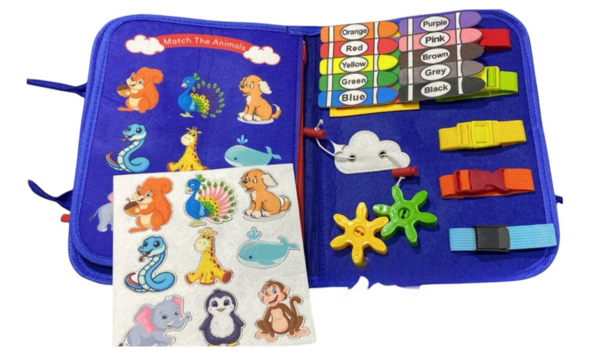 Maletín Actividades Motricidad Fina Didáctico Montessori - Imagen 3