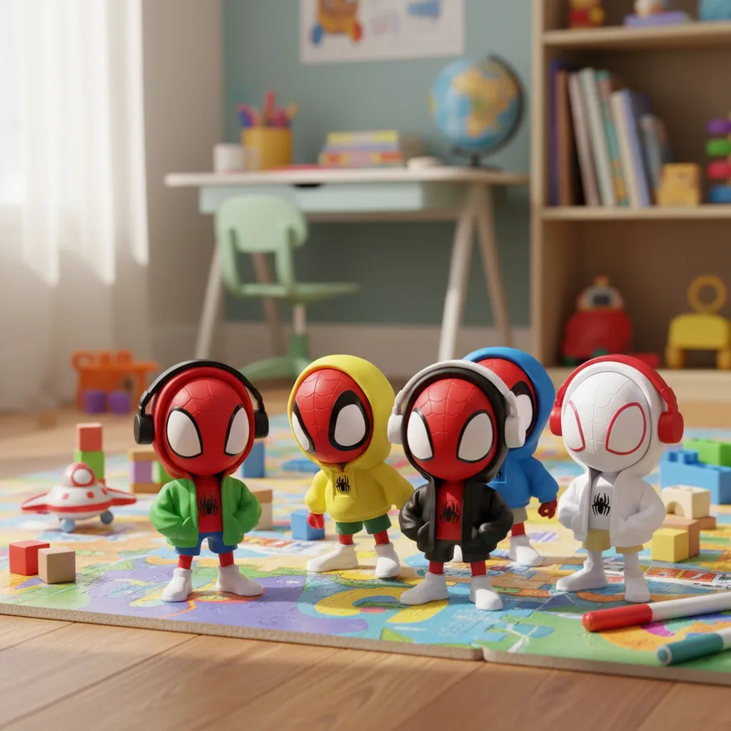 Set Colección Figuras Spiderman - Imagen 4