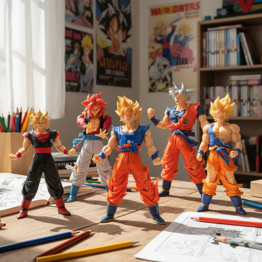 Set De Figuras Coleccionables Dragon Ball Z - Imagen 2