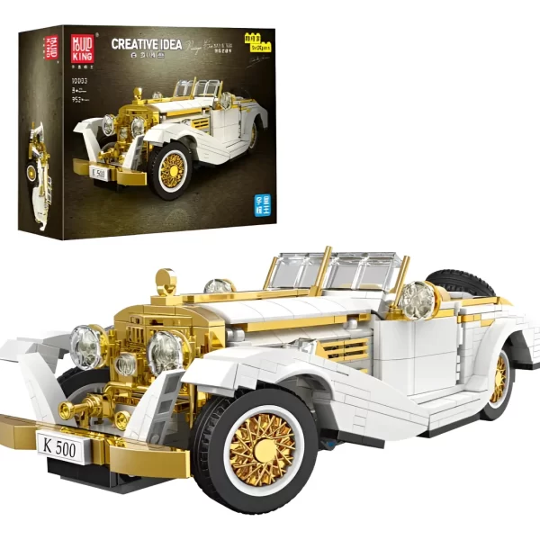 Bloques De Construcción De Carros Clásicos Vintage 10003