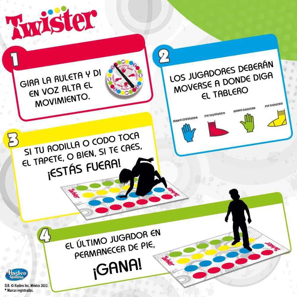 Juego de mesa Twister - Imagen 3